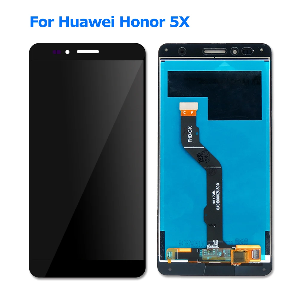100 New Honor 5X LCD Display +Digitizer Touch Screen Assembly