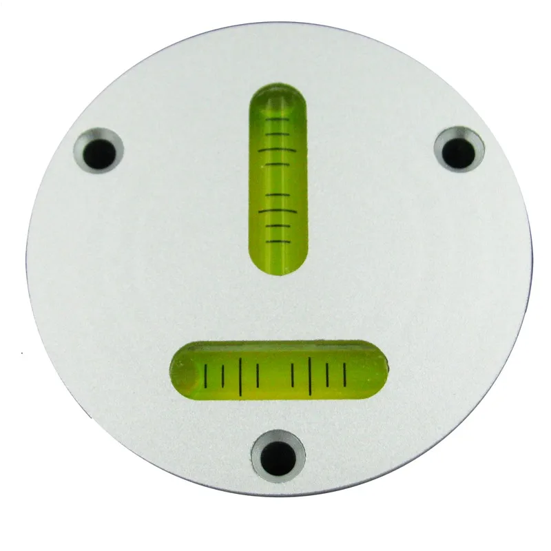 

QASE 60*13MM Metal Level T-shape Level Bubble Spirit Level Horizontal Measurement Instrument for Crane Engineering Survey