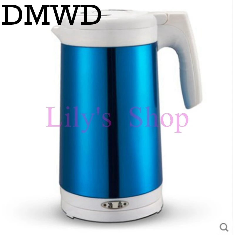 

DMWD 1.8L electric kettle stainless steel auto hot water Quick heating teapot Anti Dry Boiling tea pot Boiler 1200W EU US plug