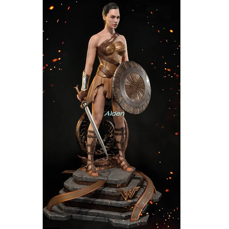 3" Аниме сексуальные фигурки статуя Wonder Woman бюст MMWW-01 полноразмерный портрет Диана Принц GK фигурка PF игрушка коробка 79 см B1120