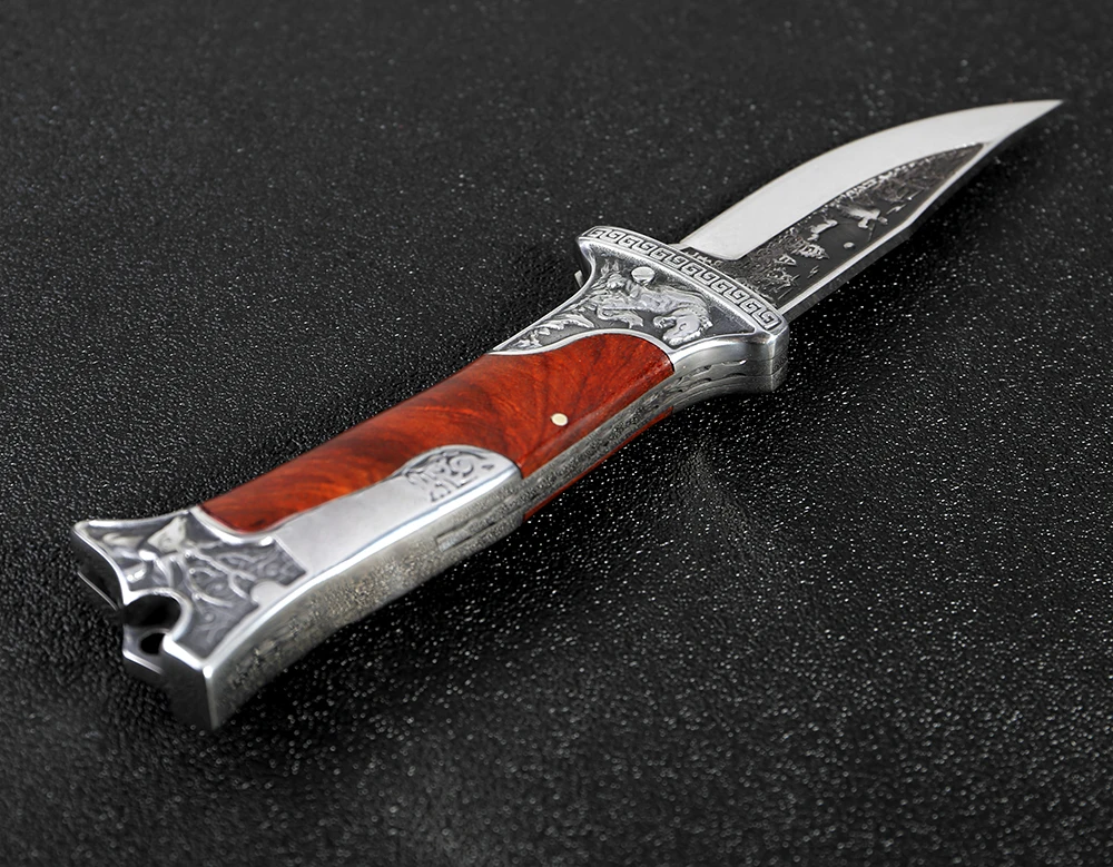 KKWOLF походный складной нож самообороны с острыми складной нож высокопрочный нож Военный нож поле портативный инструмент