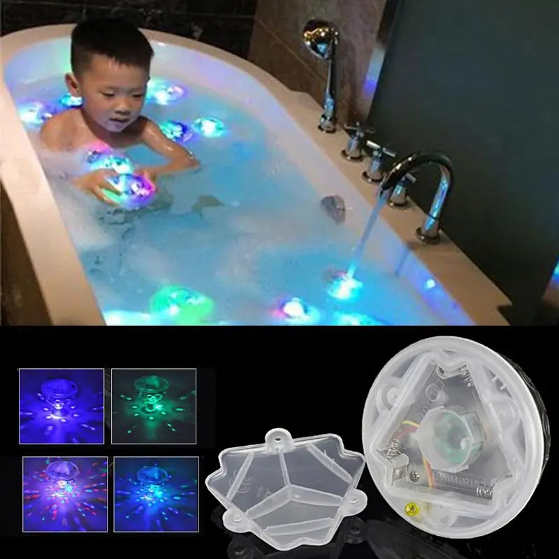 Underwater LED Light Glow Pond Swimming Pool Floating Lamp Bulb Child Babys
