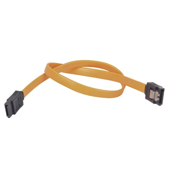 

Yellow 40cm Straight Serial ATA SATA 3 RAID Data HDD Hard Drive Disk Signal Cables High Speed SATA Data Cable