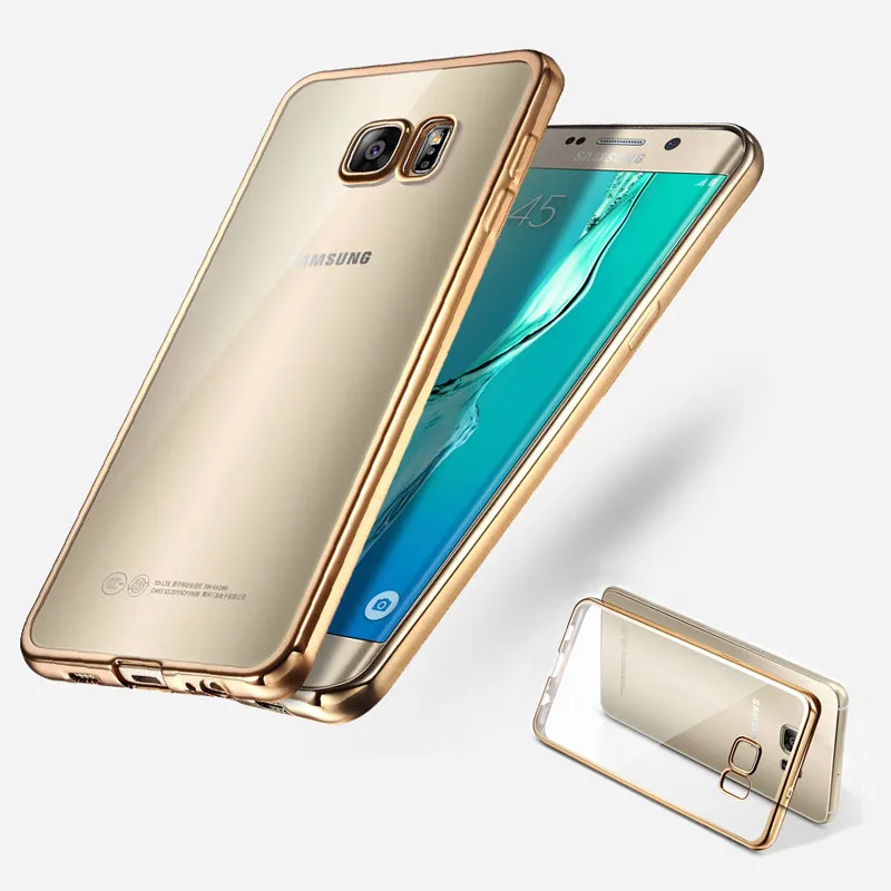 

Plating Case For iPhone 7 5 5S SE 6 X 8 TPU Cover For Samsung Galaxy S5 S6 S7 Edge S8 Plus Note 8 5 A510 J510 J710 Phone Cases