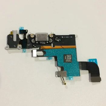 

5pcs Original USB Charging Charge Port Dock Headphone Audio Jack Connector MIC Flex Cable for iPhone 6 Repair Parts