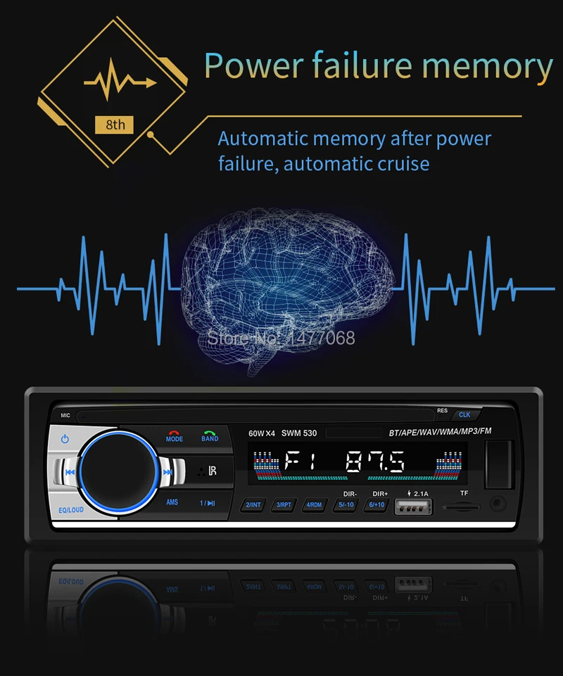 PHYEE 1 Дин Автомагнитола двойной USB быстрая зарядка Bluetooth стерео MP3 плеер аудио записи SD Aux A2DP ISO высокое Мощность Штатная 53