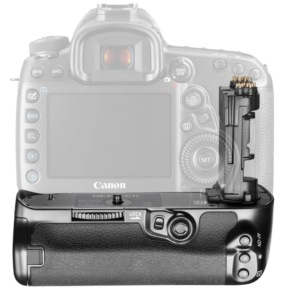 Запасная аккумуляторная батарея Neewer NW 5D Mark IV Canon BG E20 с 2 аккумуляторами 7 4 В 2000