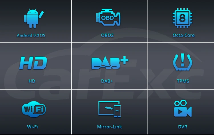 Flash Deal 7 Inch Android 9.0 Octa Core Car DVD Player For SKODA/Octavia 2009-2013 Canbus WIFI GPS Navigation BT Radio USB FM Carplay 14