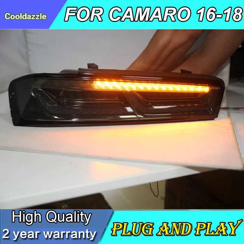 Задние фонари для Chevrolet Camaro задние фонари с динамическими поворотными огнями