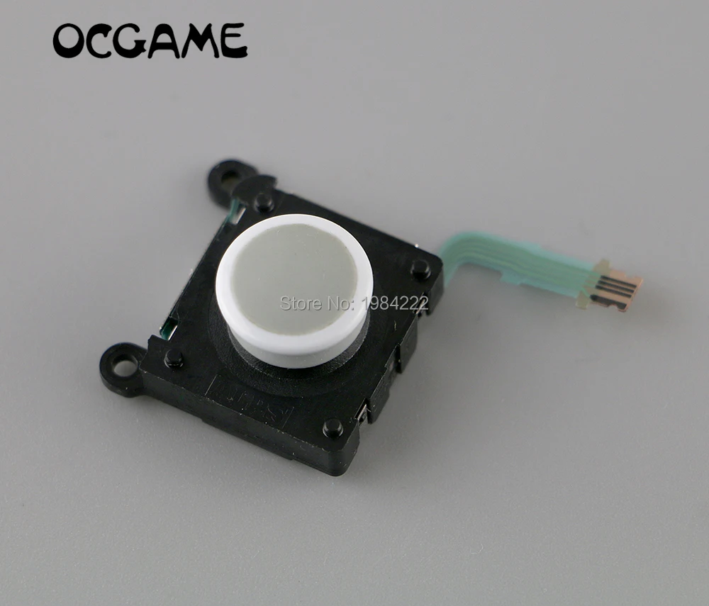 White Original new Analog 3D Button Joystick Stick Replacement For Sony