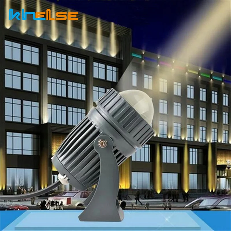 

new Waterproof 10W LED Outdoor Wall Lamp LED beam of Light Spotlights Hotel IP65 Remote floodlight Narrow Light