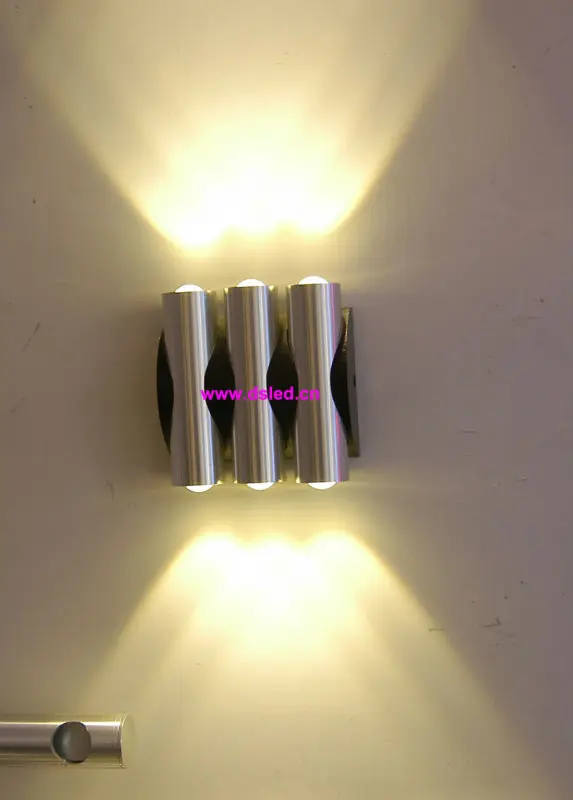 

High power 6W 2-Side LED spotlight,LED wall light,LED wall lamp,spot LED lights,110V 220VAC,good quality,DS-16-1-6W