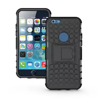 Luxury hybrid Armor spider TPU+PC hard case For iPhone 6s 4.7" with kickstand Heavy Duty cell phone back cover Defender Skin