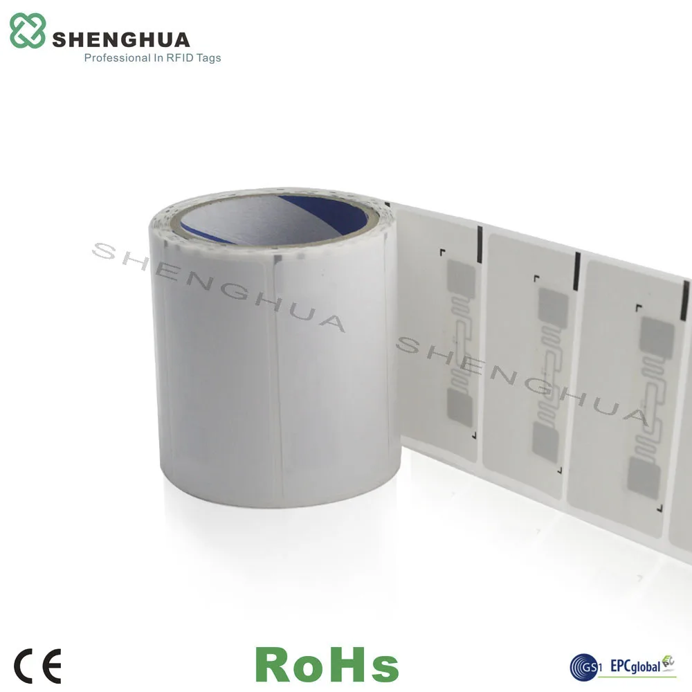 1000pcs/roll Printable RFID 512 Bit Paper Labels Stickers Paper Roll ...
