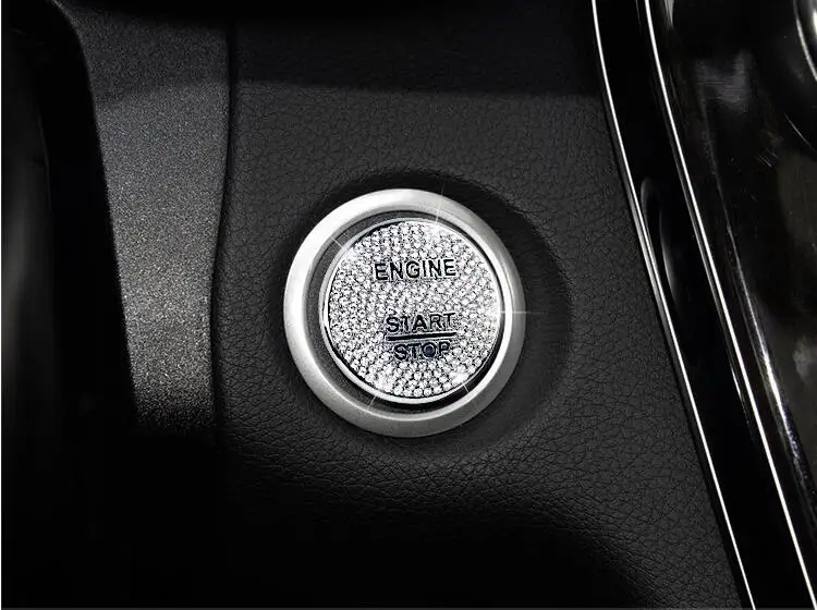 car engine start sticker for Mercedes Benz GLC C Class W205 car sticker (3)
