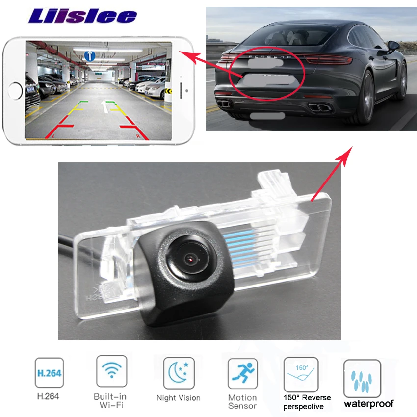 

LiisLee wireless Rear View Camera for Volkswagen Sharan 2011~2015 car Reverse Camera CCD Night Vision BackUp Waterproof Camera