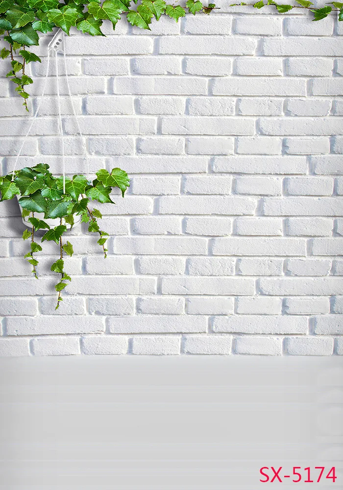 Putih Bata Dinding Dekorasi Fotografi Latar Belakang Hijau Meninggalkan Tempat Jangkar Photo Studio Latar Belakang|photo Studio Background|studio Backgroundbackdrop Green - AliExpress