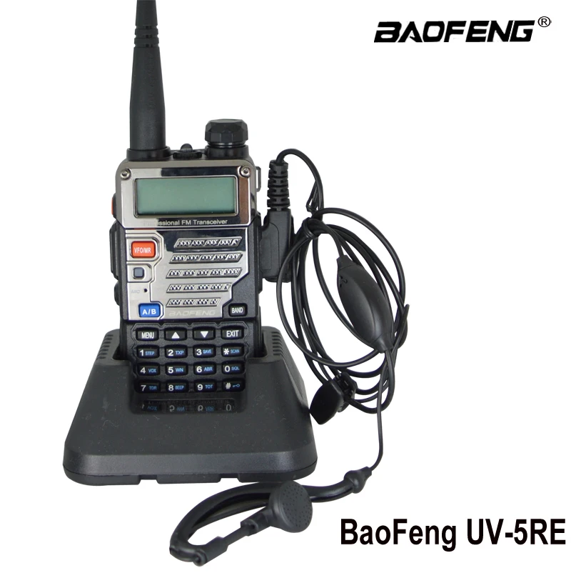 Новая Оригинальная портативная рация BaoFeng UV 5RE Talkie двухсторонняя UV5RE для