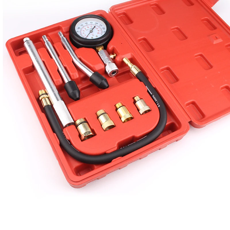 New Motorcycle Pressure Gauge Adapter Compression Tester Kit Motor Auto Petrol Gas Engine Cylinder | Автомобили и мотоциклы