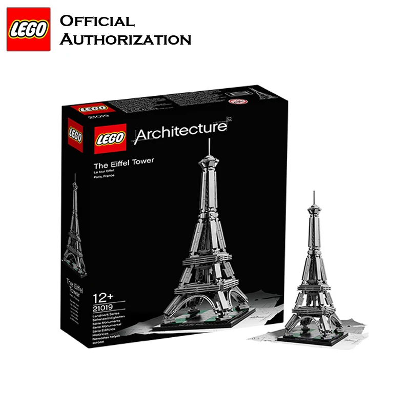 Lego Architecture Series 321 шт. строительные блоки игрушки Эйфелева башня туристический