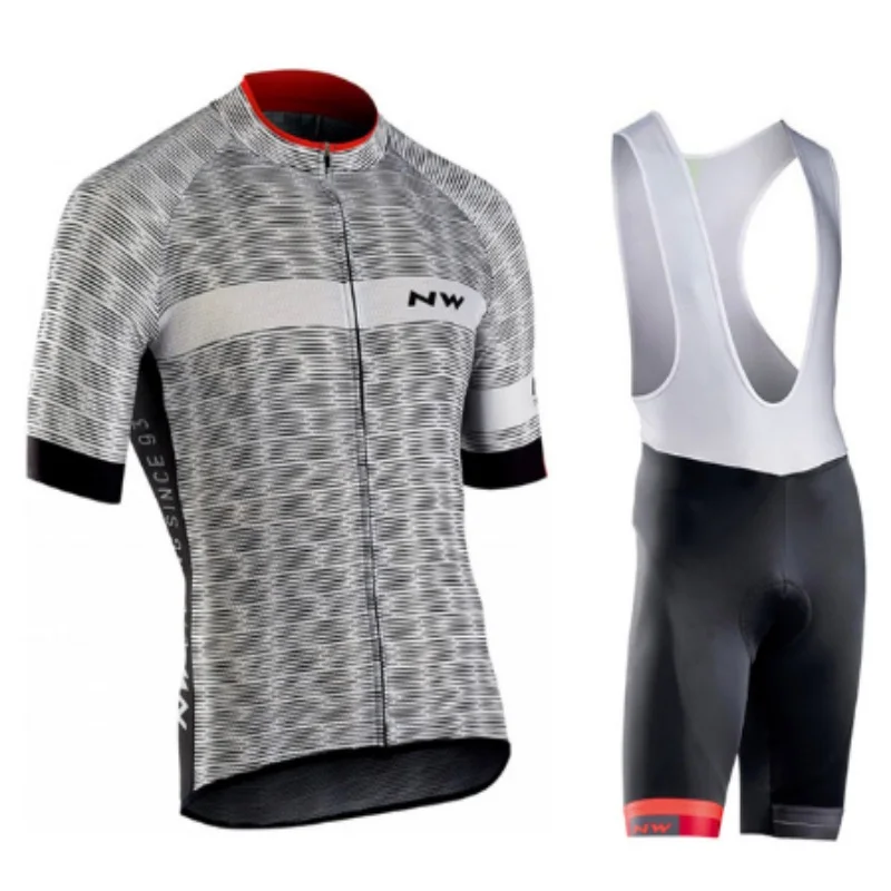 Новинка, NW, комплекты Джерси для велоспорта, одежда для горного велосипеда, одежда для гонок, одежда для горного велосипеда, Униформа, Майо, Ropa Ciclismo - Цвет: Bib Shorts suit1