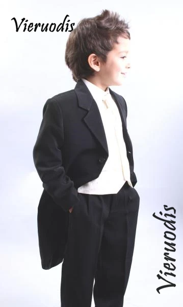Vieruodis элегантный стиль маленьких мальчиков смокинг костюм 3 шт. комплект индивидуальный заказ