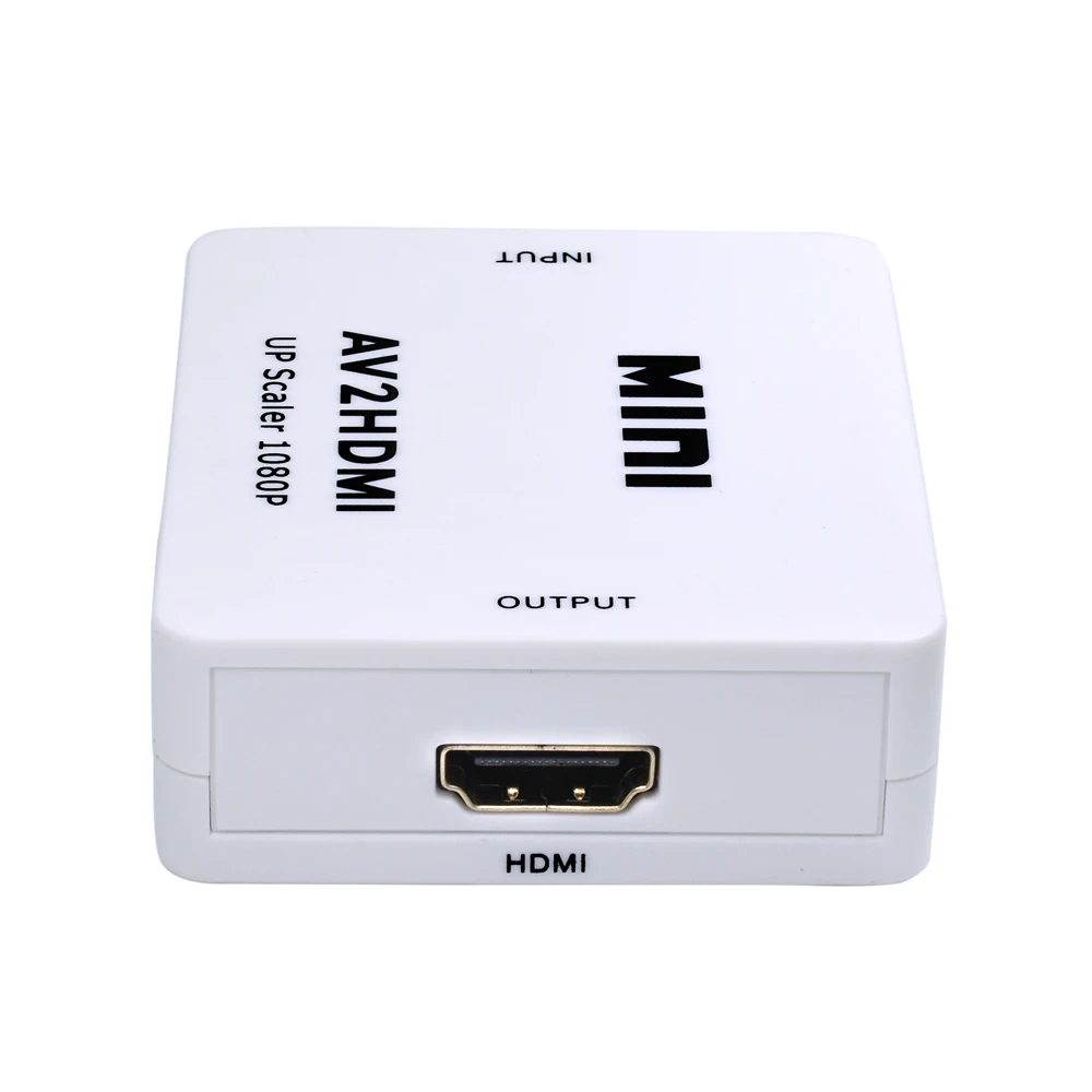 Tishric AV2HDMI конвертер горячая Распродажа HDMI CVBS RCA для AV в адаптер 720P 1080P сигнала Мини