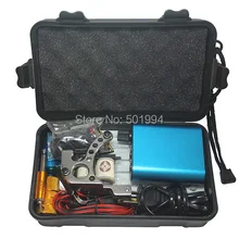 Комплект татуировки полная машина с лучшим качеством постоянный макияж машина для тату оборудование дешевые синие татуировки машины