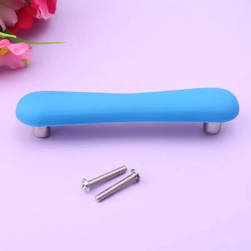 Противоударный новый детский шкаф для одежды мультяшная ручка выдвижной ящик шкафа детская ручка