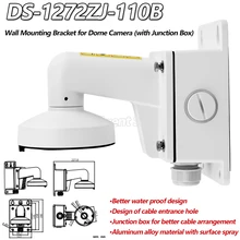 Ds-1272zj-110b настенный кронштейн с распределительная коробка для купольная камера видеонаблюдения ds-2cd2142fwd-i(W)(S) ds-2cd2145f-i(W)(S