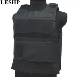 LESHP колото-acket углеродистая сталь, Тактический Защитный Жилет Для мужчин Для женщин безопасности защитный жилет Водонепроницаемый