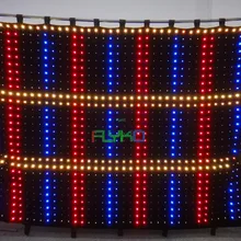 p7 2x3 m энергосберегающий полноцветный HD светодиодный экран просмотра видео в помещении светодиодный видео занавес