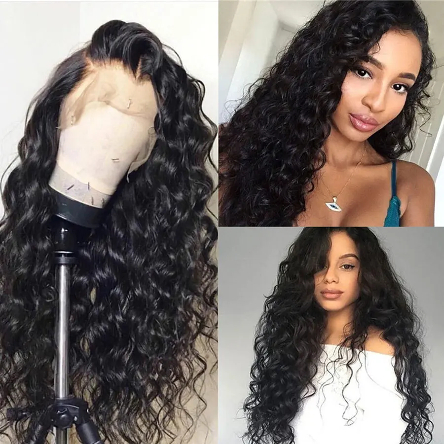 Eva Hair Full Lace Human Hair Wigs Pre Plucked Hairline With Baby Hair Full Lace Wig Bleached Knots Brazilian Remy Hair 10\
