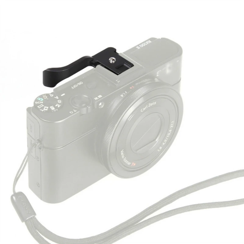 

Metal Finger Handle Thumb Micro Single Camera Hot Shoe Up Grip for Leica Fujifilm X10 X100 E1 Olympus E-P1 PL3 PM2 Canon EOS M