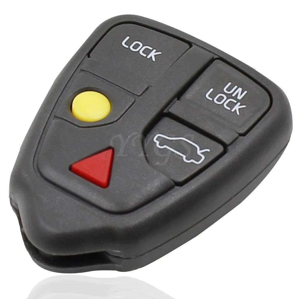 

Replacement Remote Key Shell For Volvo S60 S70 S80 S90 V70 5 Button Keyless Case Cover Fob