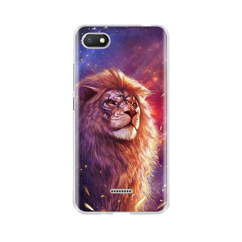 Силиконовый чехол для xiaomi redmi 6a с полной защитой мягкая задняя крышка из ТПУ чехлы