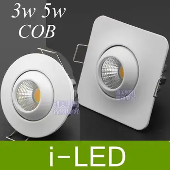 

30% off COB 3W 5W Led Ceiling Downlight Dimmable Led Fixture Spot lights bulb AC220-240V 12V Warm Natural White 30angle UL CE