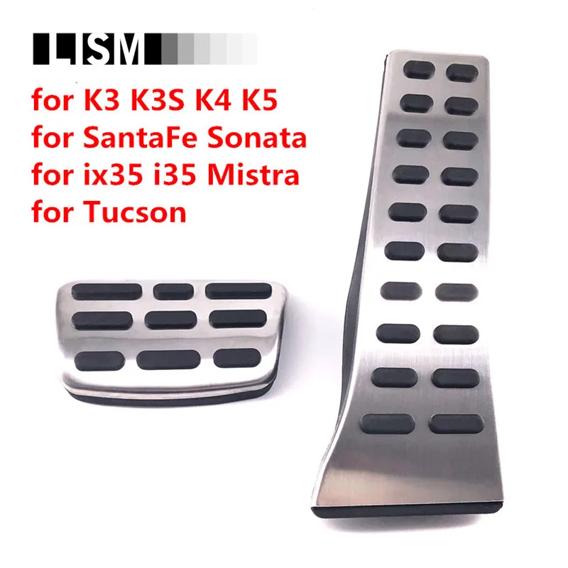 

AT Fuel Brake Gas Accelerator Pedals for Kia Sorento KX5 K5 Optima Sportage QL for Hyundai IX35 Sonata i40 Tucson Santa Fe Ceed