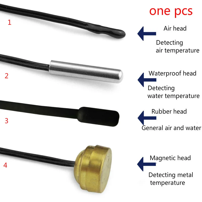 Underfloor Heating Floor Temperature Sensor Probe screen thermostat