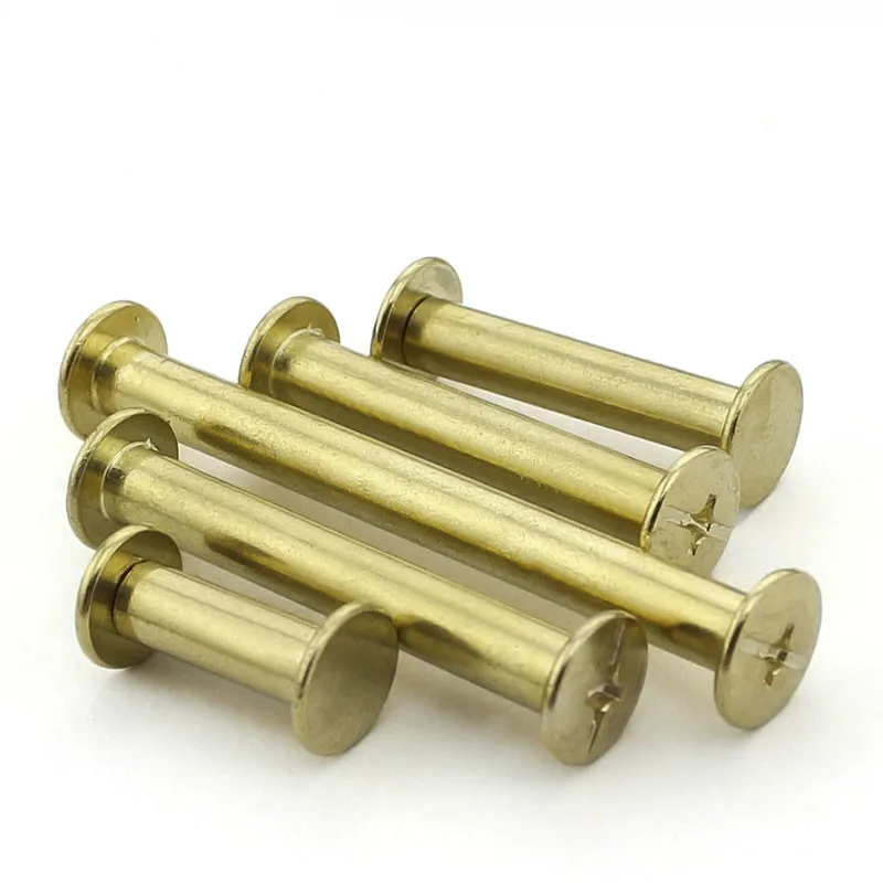 Заклепки с покрытием для мам винты книг задники M5 * 40|screw head -amazing|screw lampholderscrew counter |