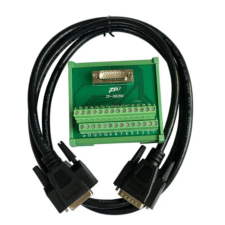 DB26 Breakout Module Male 26pin Port Клеммная колодка плата Серводвигатель конвертер с кабелем 1 5