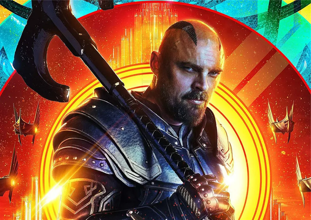 Светло-желтый Тор RAGNAROK плакаты кино-стикеры Настенные с белым покрытием бумажные принты Высокое разрешение домашнего искусства бренд гостиная спальня бар - Цвет: Светло-желтый