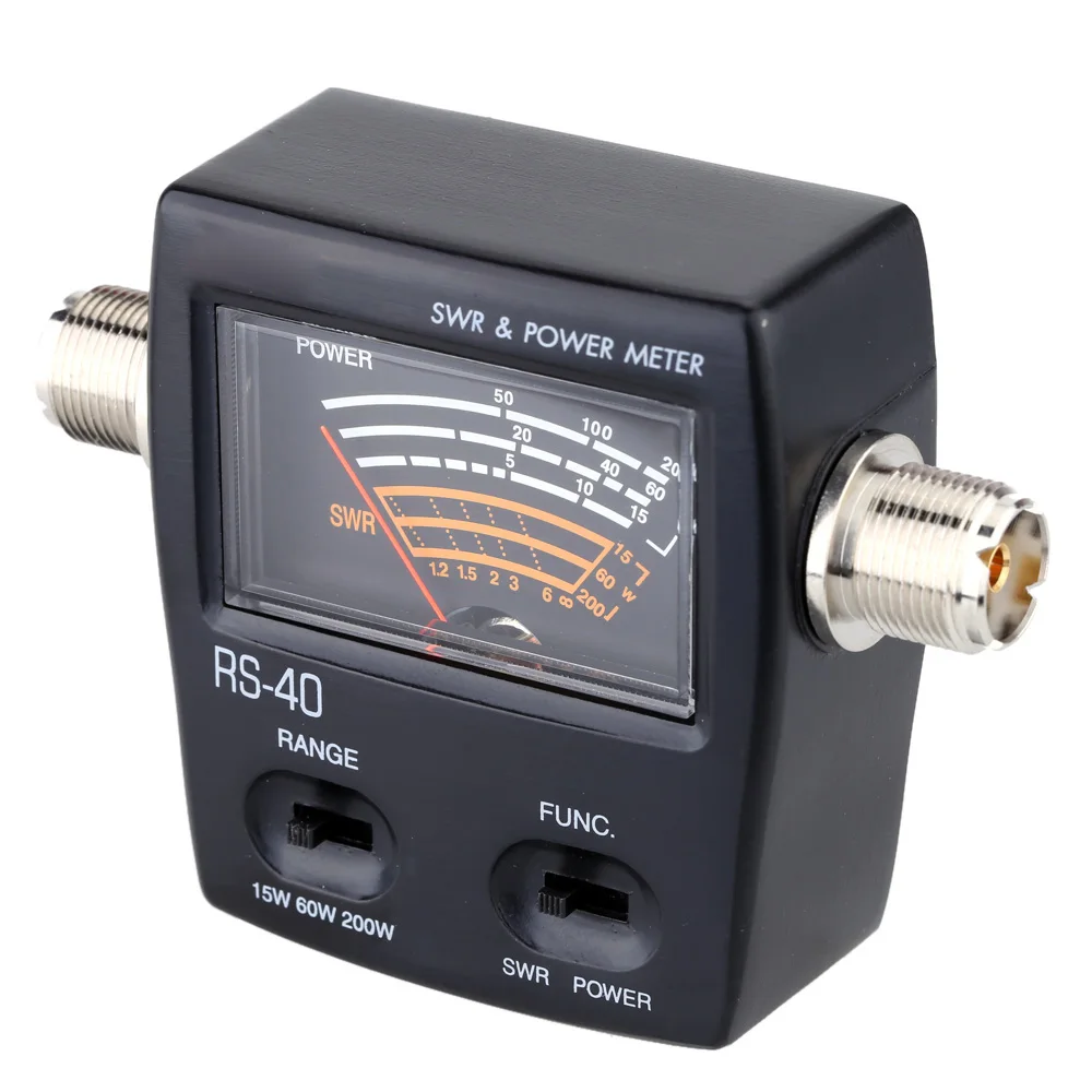 Quality Power Meter SWR Standing Wave Ratio Watt Energy Meters for HAM Mobile VHF UHF 200W | Инструменты