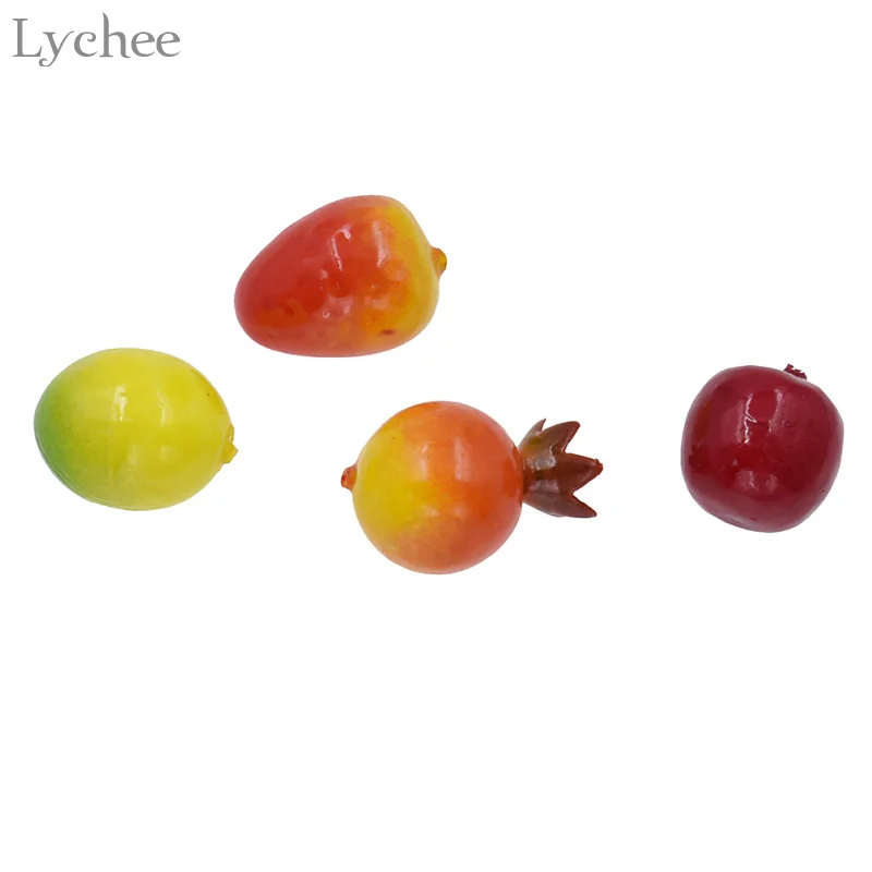 

Lychee 30pcs Bubble Artificial Fruit DIY Simulation Home Decoration Mini Model Decorative Party Supplies