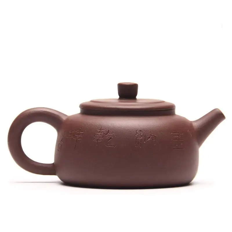 Skup Chiński Yixing Teaware kamień miarka dzbanek na herbatę Yixing purpurowa glina rudy autentyczne czajniczek mistrzów Kung Fu autor zhou ting 100ml