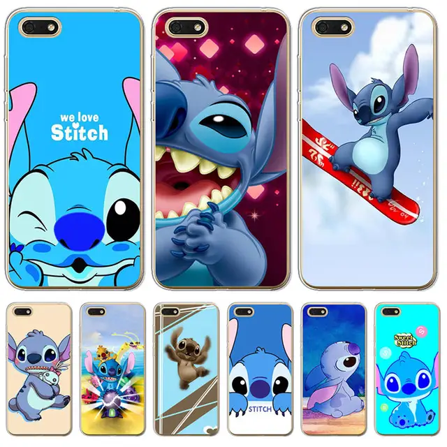 coque huawei y6 2018 stitch