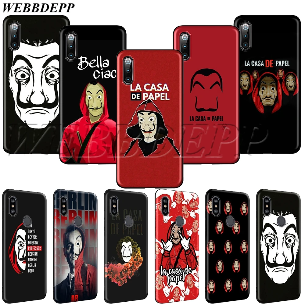WEBBEDEPP чехол из мягкого ТПУ для Xiaomi Redmi Mi Note 8t 10 MAX A1 A2 5X 6X 3 6 8 9 SE F1 Lite с испанским ТВ |