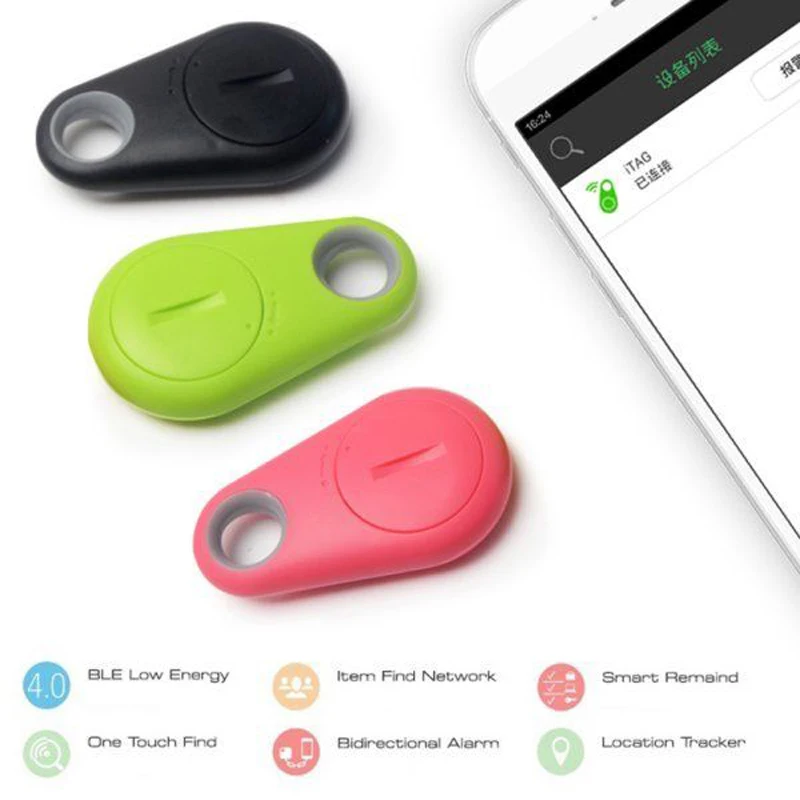 Умный Bluetooth GPS трекер с батареей для детей Pet сумка кошелек ключ Собака Автомобиль
