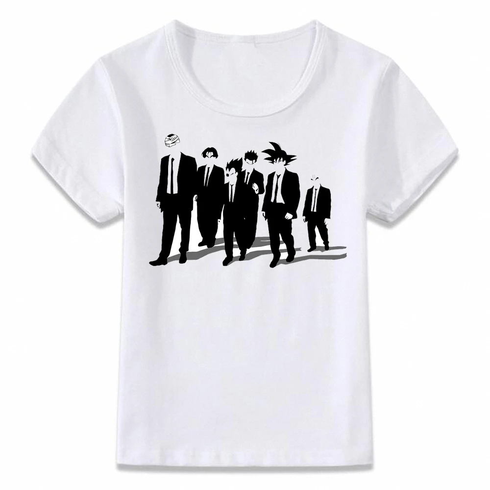

Kids Clothes T Shirt Dragon Ball Reservoir Dogs Goku Children T-shirt for Boys and Girls Toddler Shirts Tee oal113