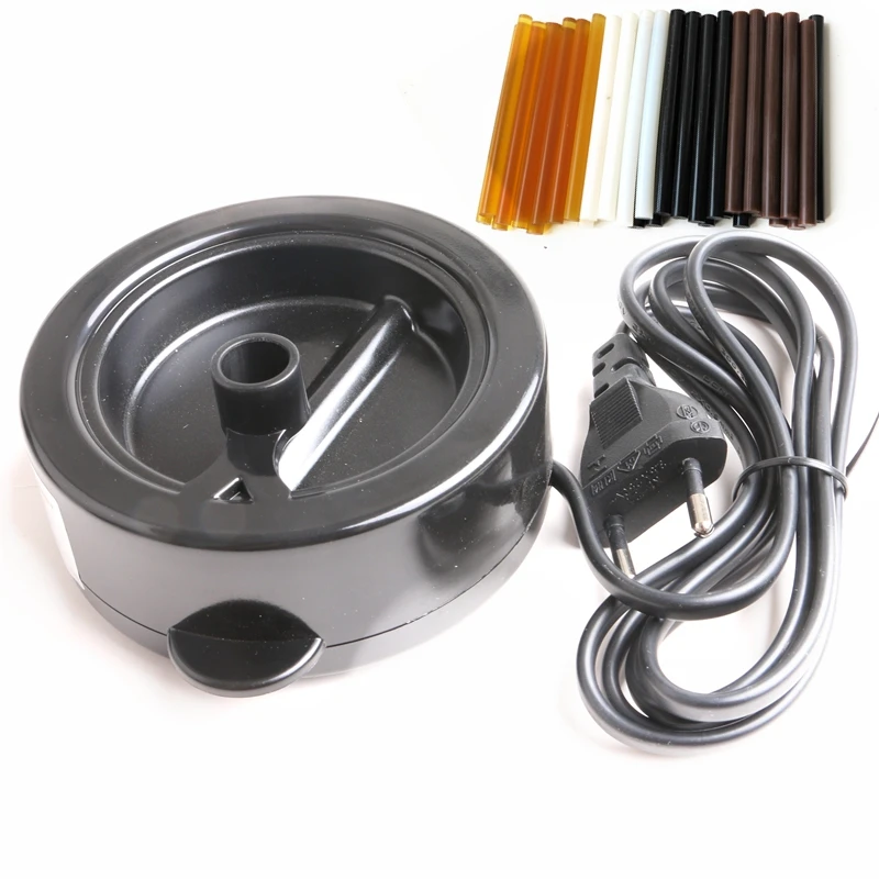 

HARMONY 1 Piece Gift Glue Stick+1 Piece Mini Hot Melt Glue Pot Specially For Melting Keratin Glue Sticks Fusion Hair Extensions